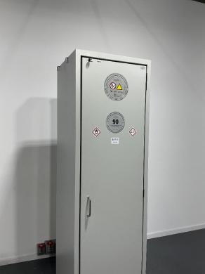 Asecos Storage Cabinets Gas with Integrated Safety Valves and Flow Meters for Secure Gas Handling-cover
