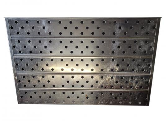 Perforated stainless steel shelves for MEMMERT type 500 incubator-cover