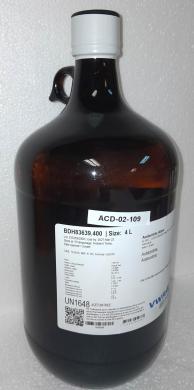 VWR BDH83639.400 Acetonitrile HiSolv - ≥99.5% ACS (4L)-cover