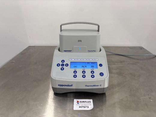 Eppendorf ThermoMixer C Model 5382 Tube Mixer with Integrated Temperature Control-cover