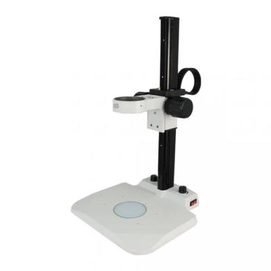 Munday Microscope Track Stand with 39mm Coarse Focus Rack and LED Bottom Illumination-cover