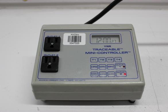 VWR Traceable Mini-Controller Dual Outlet Laboratory Equipment Controller-cover