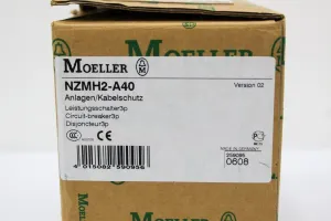 Moeller NZMH2-A40 3-Pole Molded Case Circuit Breaker 40A 500VAC 25kA, 6 of 7