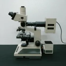 Olympus BH2 Microscope with Fluorescence and Super Wide Trinocular Head, 2 of 11
