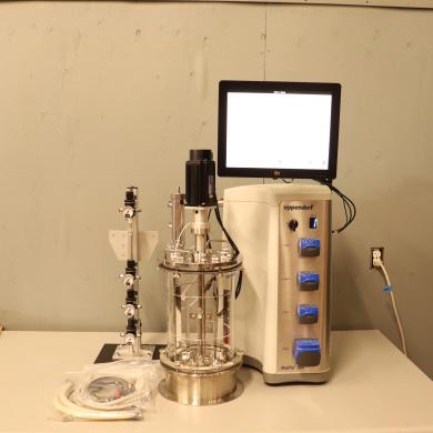 Eppendorf BioFlo 320M Bioprocess Control Station with 10L Single-Walled Glass Vessel-cover