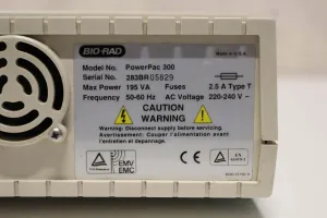Bio-Rad PowerPac 300 Laboratory Power Supply, 2 of 2