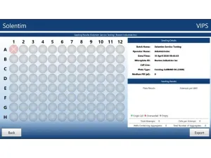 Advanced Instruments Solentim Cell Metric VIPS Single Cell Seeder with Cell Metric CLD High Contrast Imager for Clonality Verification, 8 of 40
