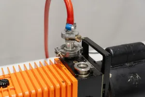 Alcatel 2012A Oil-Lubricated Rotary Vane Vacuum Pump, 3 of 4