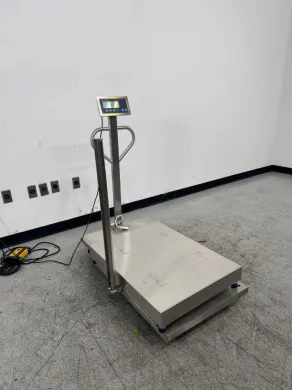 Mettler Toledo ICS429 Floor Scale with Stainless Steel Platform