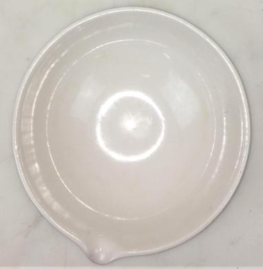 CoorsTek 66236 Porcelain Shallow-Form Evaporating Dish, 290mL-cover