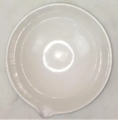 CoorsTek 66236 Porcelain Shallow-Form Evaporating Dish, 290mL