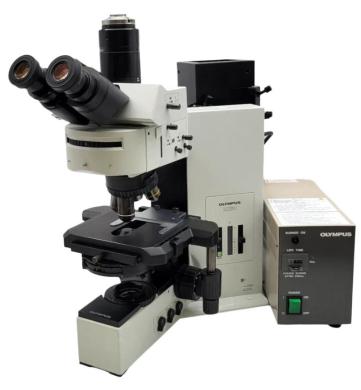 Olympus BX60 Microscope with Fluorescence and Phase Contrast, Fluorite Objectives-cover
