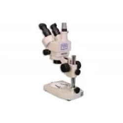 Meiji EMZ-5TR Trinocular Zoom Stereo Microscope with PL Pole Stand and MA502 Eyepieces, 6 of 7