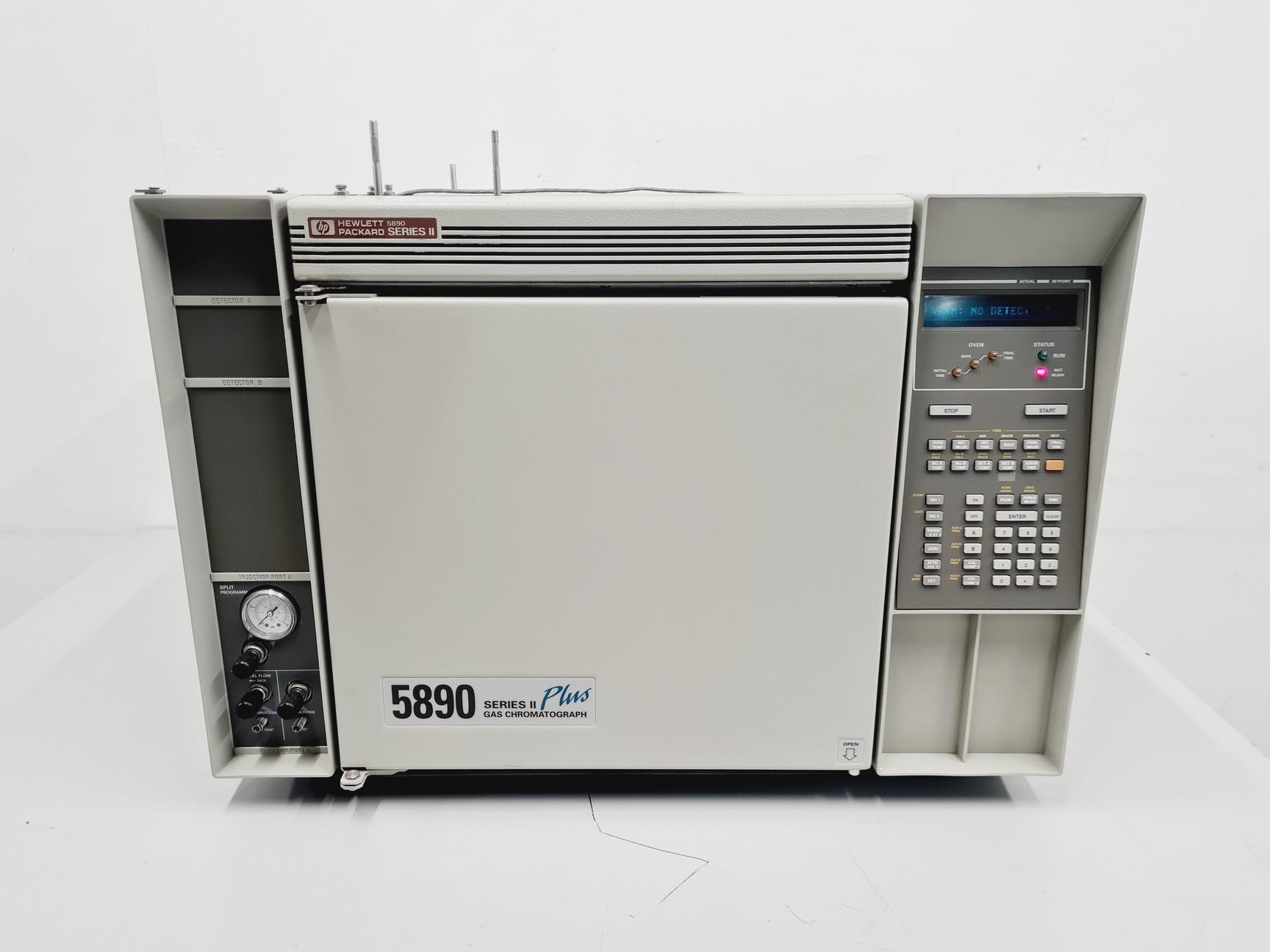 HP 5890E Series II Plus Gas Chromatograph System for Laboratory Analysis