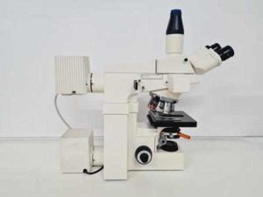 Zeiss Axioskop FS Fluorescence Microscope w/ 5 x Objectives Achropl, Epiplan Lab-cover