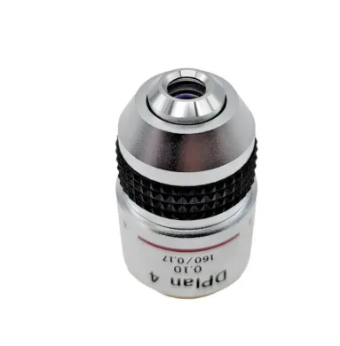 Olympus DPlan 4X Microscope Objective Lens