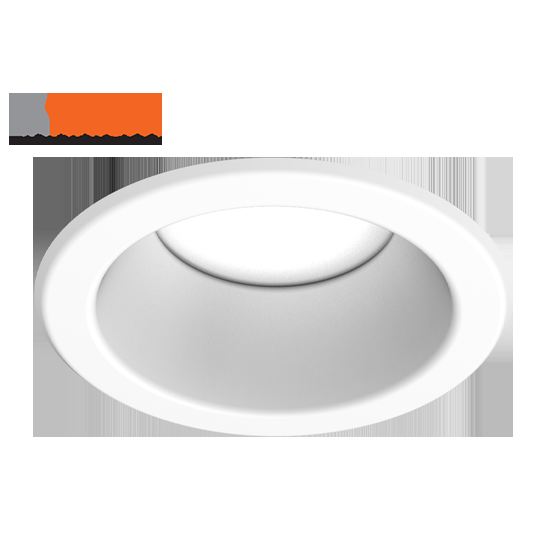 Spectrum SGRTE12FX30L40KDX/AR1223FXSGSOW 12-Inch Recessed Round Downlight with Shallow Plenum Housing