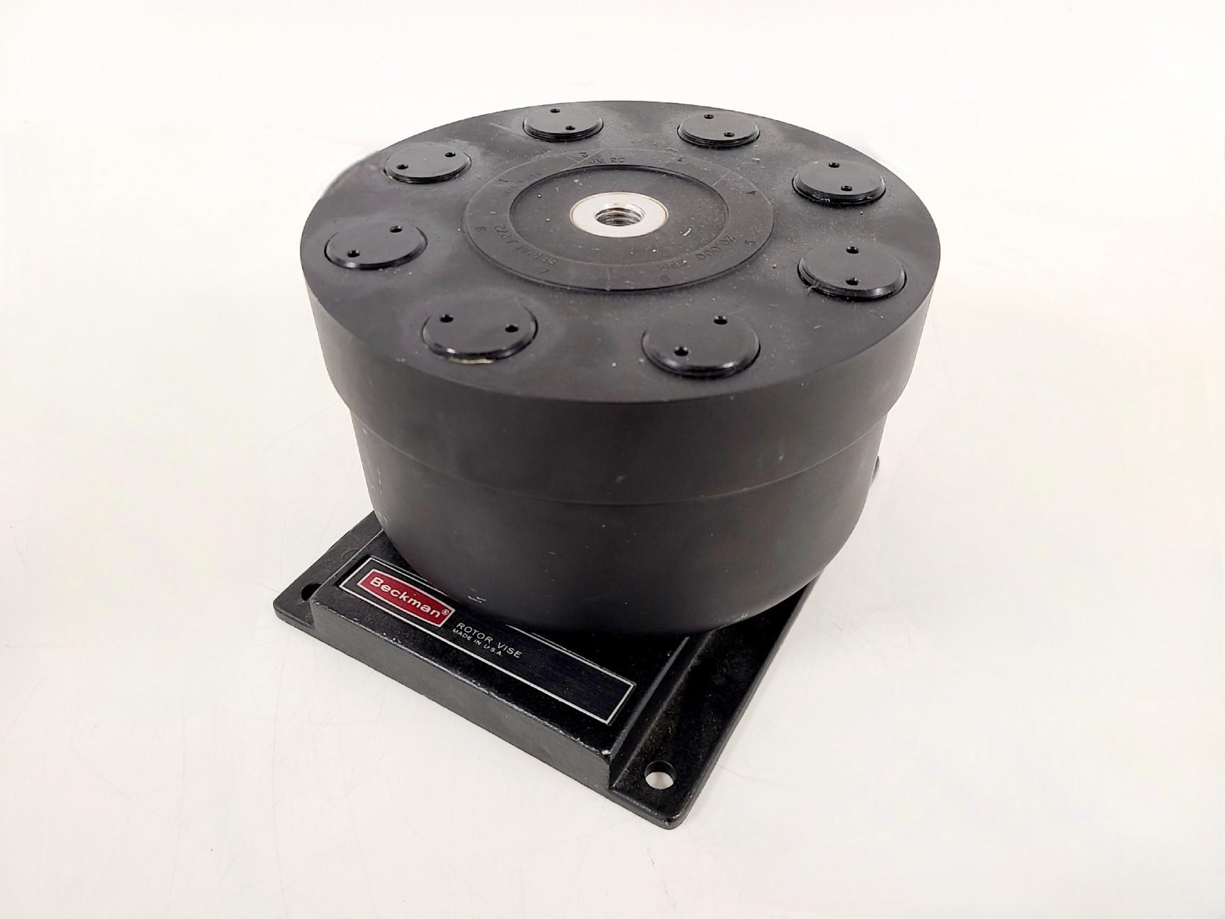 Beckman JV 20 Ultra Centrifuge Rotor 20,000 RPM with Stand