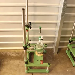 Chemglass 300mL Jacketed Process Reactor Fermenter Vessel for Bioprocessing, 7 of 7