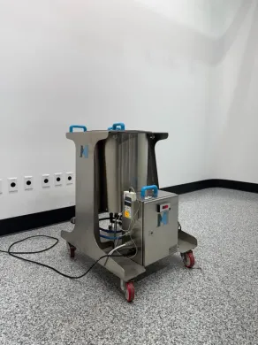 Millipore Mobius Mix 10-50 Jacketed Carrier with Motorized Mixing and Temperature Control