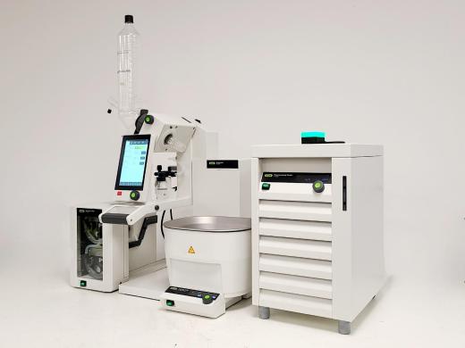 Buchi Rotovapor R-300 System with B-300 Base and F-305 Recirculating Chiller for Solvent Evaporation-cover