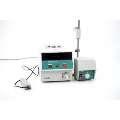 Metrohm Dosimat 665 Automatic Burette for Precise Titration and Liquid Dispensing