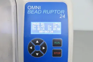 Omni Bead Mill 24 Homogenizer for High-Throughput Biological Sample Preparation, 7 of 10