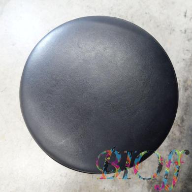 5867 Black Laboratory Stool with Adjustable Height and Casters-cover