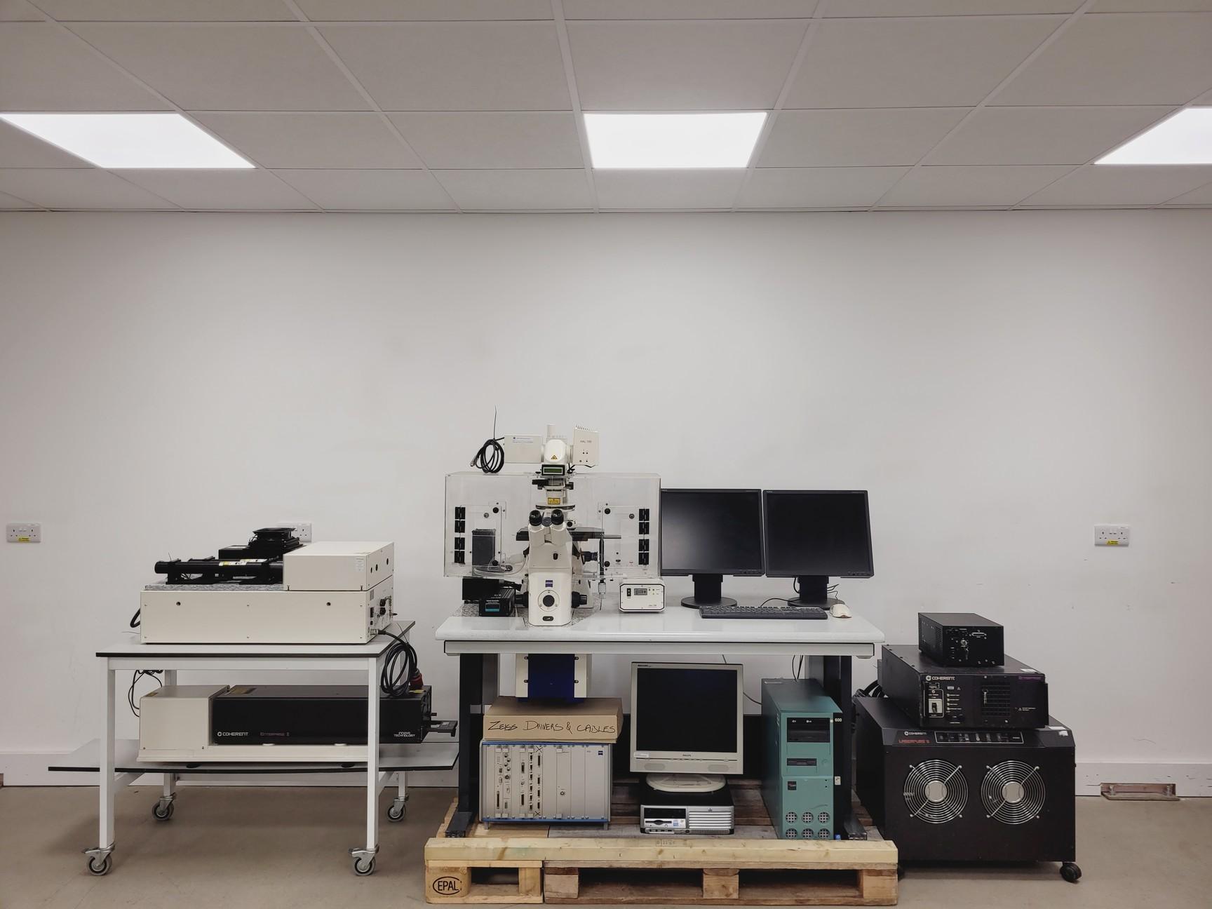 Zeiss Axiovert 200M Confocal Microscope with LSM510 META
