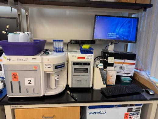 Invitrogen Attune NxT Acoustic Focusing Flow Cytometer with CytKick Max Auto Sampler-cover