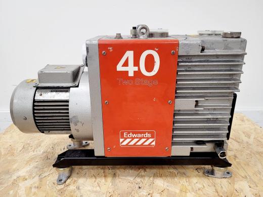 Edwards E2M40 Rotary Vacuum Pump 60kg Capacity-cover