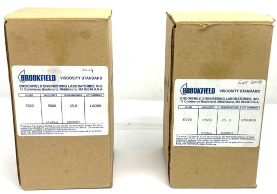 Brookfield 5000 Viscosity Standard Silicone Fluid (5,000 cP)-cover