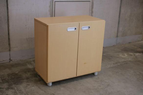 4897 Small Double-Door Cabinet, W72×D39×H70cm-cover