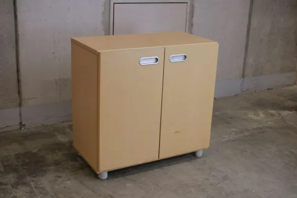 4897 Small Double-Door Cabinet, W72×D39×H70cm