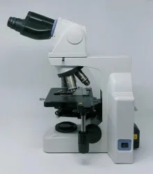 Nikon Eclipse E400 Compound Microscope with 50x Oil and Tilting Telescoping Head, 2 of 9