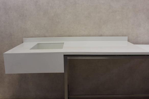 Polypropylene Countertop with Sink-cover
