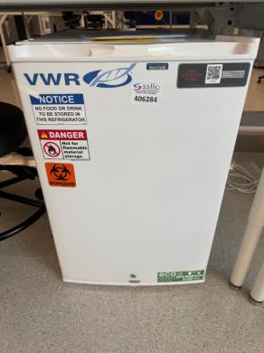 VWR Undercounter Laboratory Refrigerator Model HCUCFS-0404, Single Door with Internal Shelving-cover