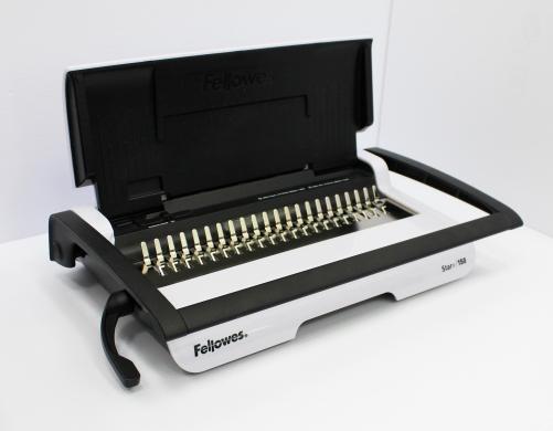 Fellowes Star+150 Manual Comb Binding Machine with 15-Sheet Punch and 150-Sheet Bind Capacity-cover