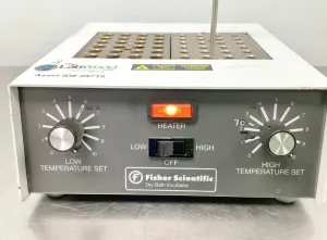Fisher Scientific Dry Bath Incubator 11-718-2 with Dual Aluminum Thermal Blocks, 7 of 12
