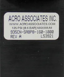ACRO 935CN-SABP8-160-1000 Pneumatically Actuated Pinch Valves for Biopharmaceutical Processing, 2 of 10