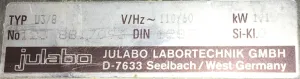 Julabo U3/8-20B Heating Circulating Bath, 20L Capacity, 60°C Max Temperature, 10 of 10