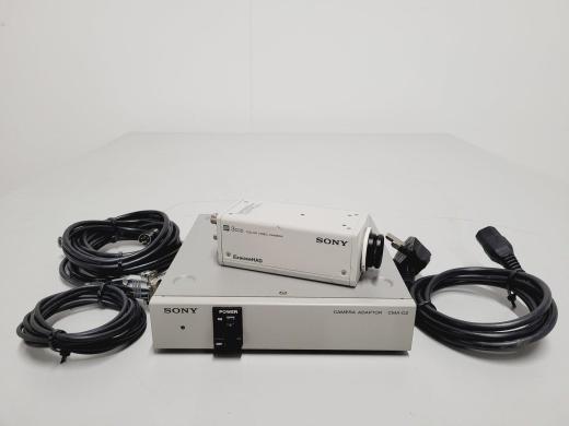 Sony 3CCD Colour Video Camera and Adaptor Set-cover