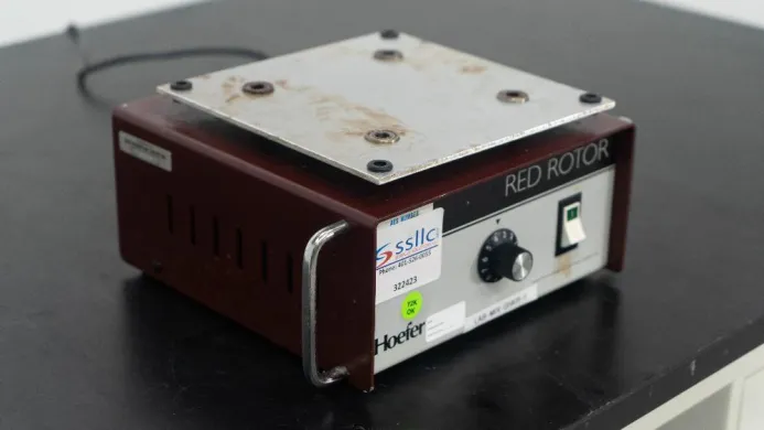 Hoeffer Scientific Red Rotor Platform Shaker for Laboratory Use