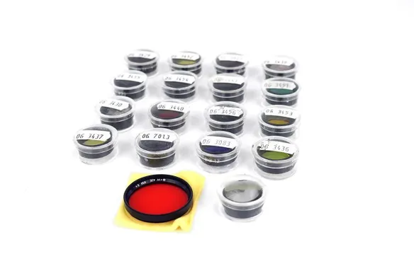 Spindler & Hoyer Color Glass Optical Filter Set AP-SET
