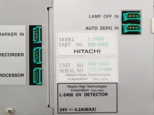 VWR Hitachi Elite LaChrom High-Performance Liquid Chromatography System with L-2130 to L-2480 Modules, 27 of 34