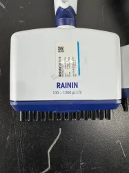 Rainin E4 XLS Digital Multichannel Pipette Set (4 Units) for Precise Liquid Handling, 4 of 4