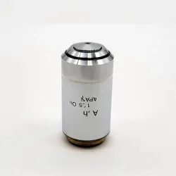 Olympus Ach 100x / 1.25 Oil Immersion Microscope Objective Lens (Part# 1-UB135), 2 of 3