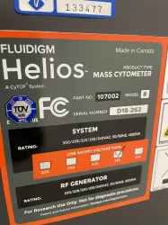 Fluidigm Helios CyTOF with PolyScience Chiller - Spares/Repair, 2 of 62