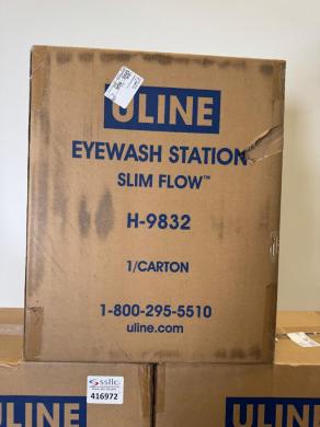 ULINE Slim Flow Emergency Eyewash Station Model H-9832-cover