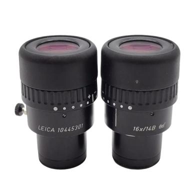 Leica Stereo Microscope 16x/14B Eyepiece Pair 10445301-cover